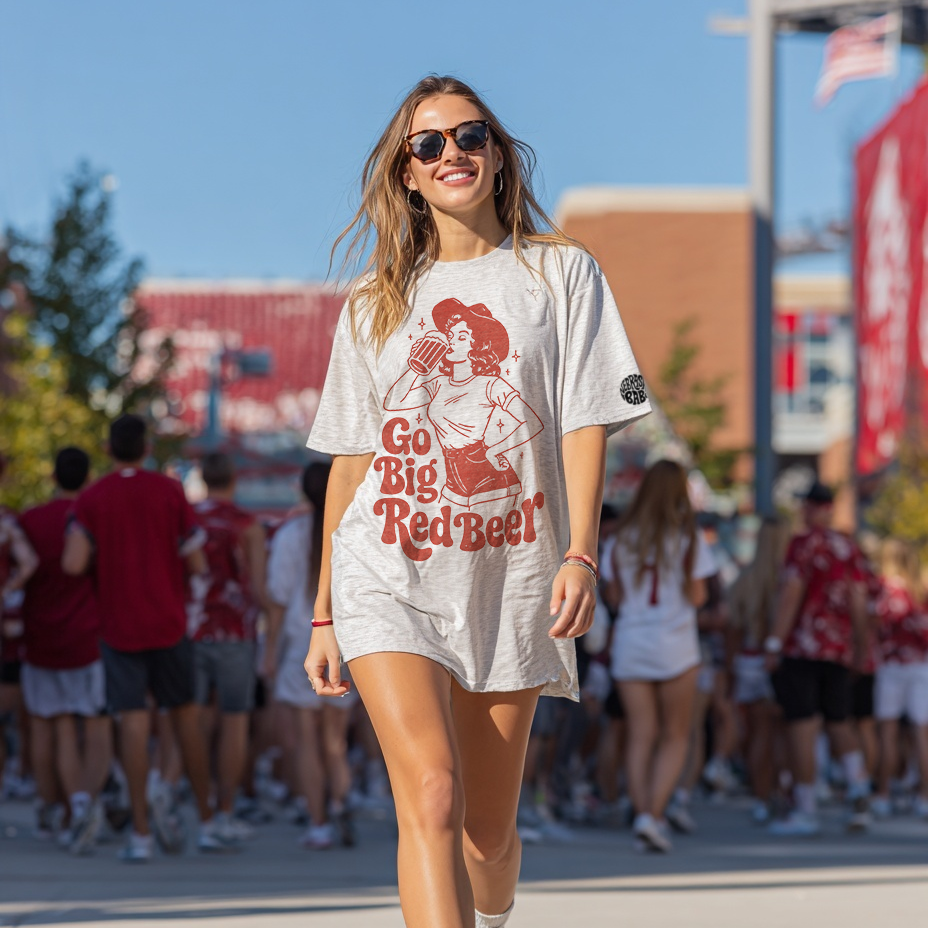 Go Big Red Beer T-shirt