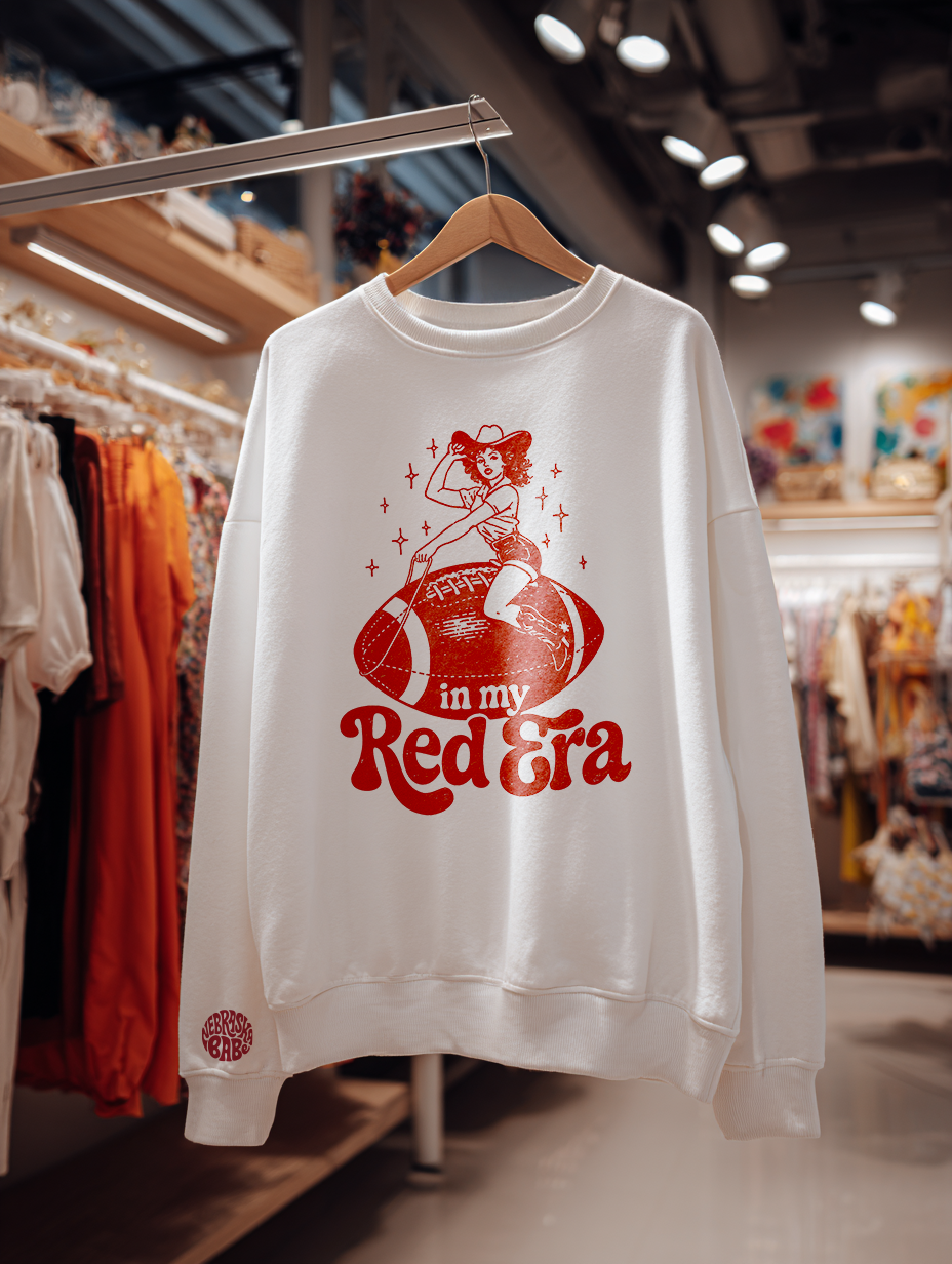 In My Red Era Nebraska Sweatshirt