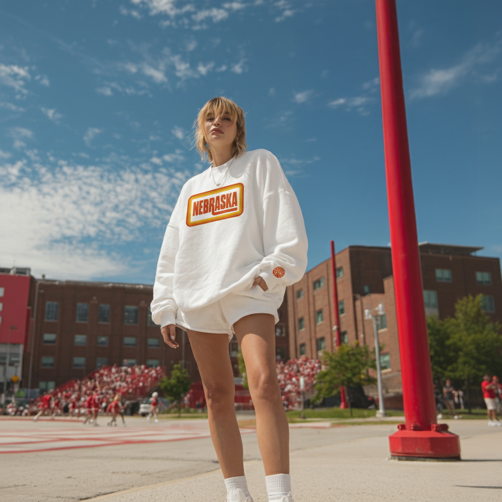 Retro Nebraska Sweatshirt