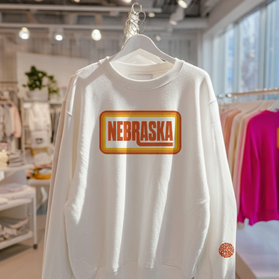 Retro Nebraska Sweatshirt